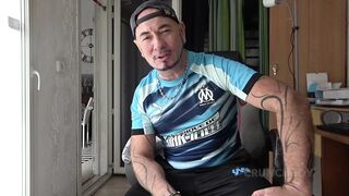 Best friend's straight guy gets drilled raw by his straight stud's big cock and creampied